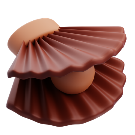 Perle de chocolat  3D Icon