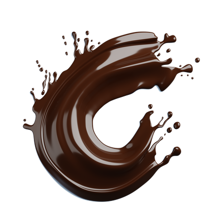 Éclaboussure de chocolat  3D Icon