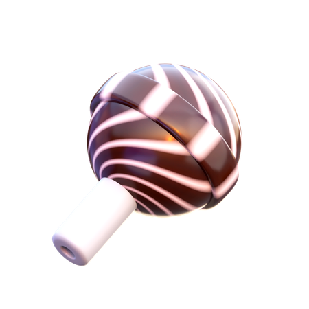 Sucette au chocolat  3D Icon