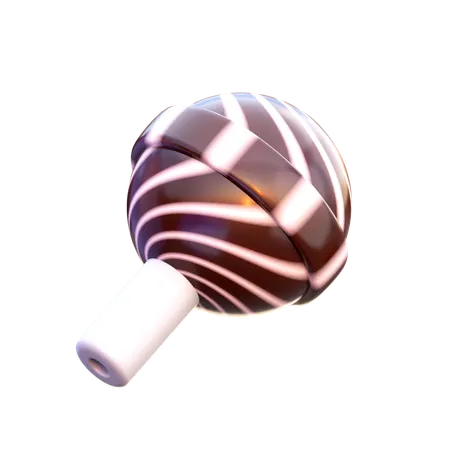 Sucette au chocolat  3D Icon