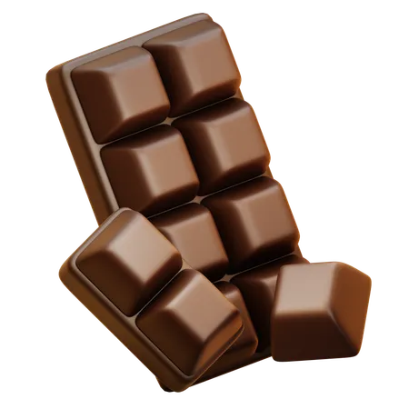 Chocolat sucré  3D Icon