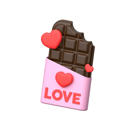 Chocolat de la Saint-Valentin  3D Icon