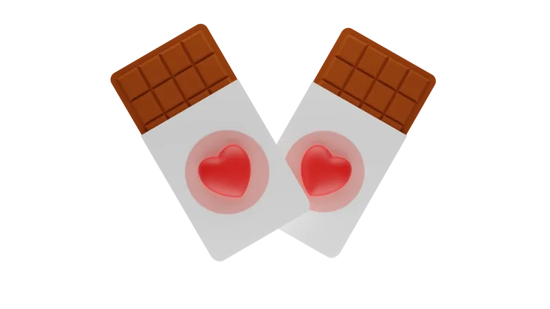 Chocolat de la Saint-Valentin  3D Icon