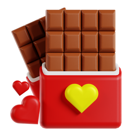 Chocolat de la Saint-Valentin  3D Icon