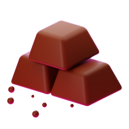 Chocolate  3D Icon