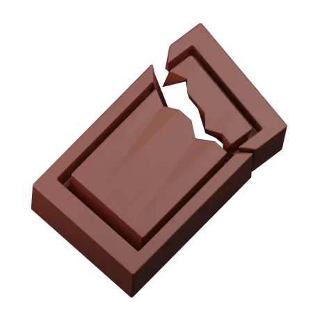 チョコレート  3D Icon