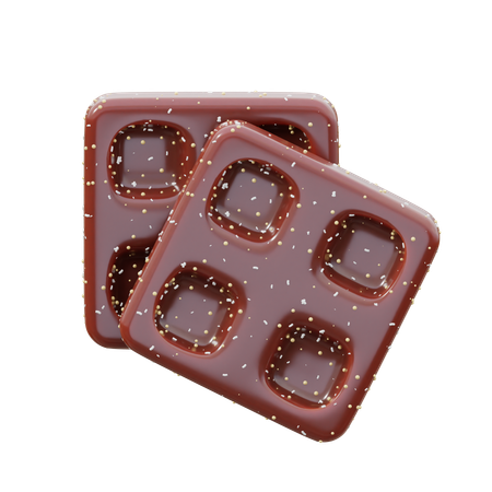 Chocolate  3D Icon