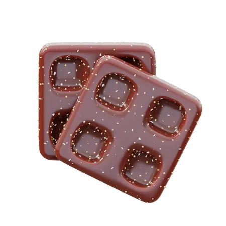 Chocolate  3D Icon