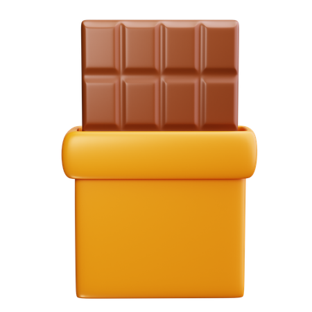 Chocolate  3D Icon