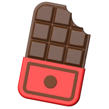 チョコレート  3D Icon