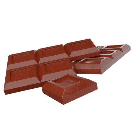 Chocolate  3D Icon