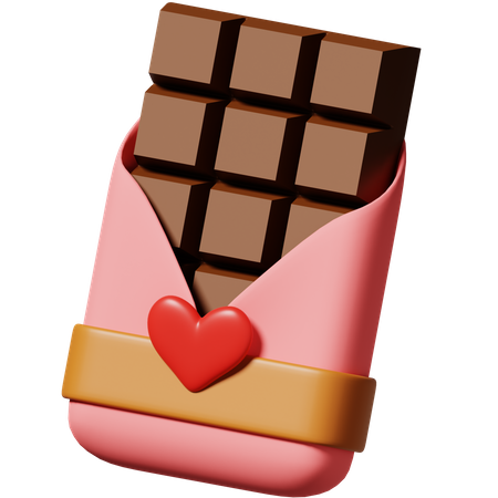 Chocolate  3D Icon