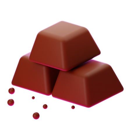 Chocolate  3D Icon