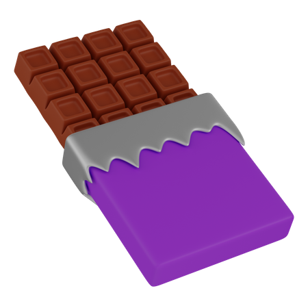 Chocolate  3D Icon