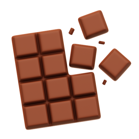 Chocolate  3D Icon