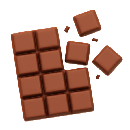 Chocolate  3D Icon