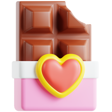 Chocolate  3D Icon