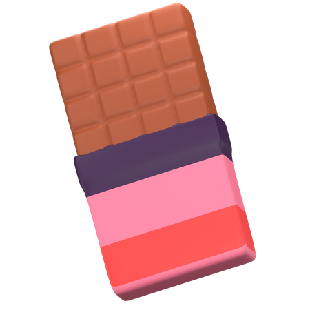 Chocolate  3D Icon