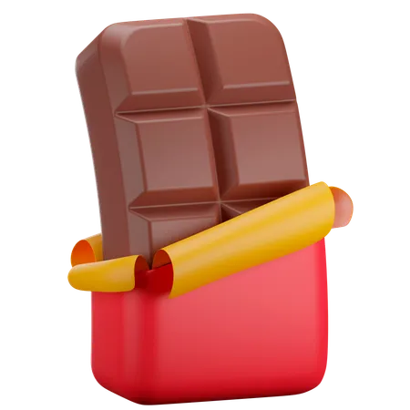 Chocolate  3D Icon