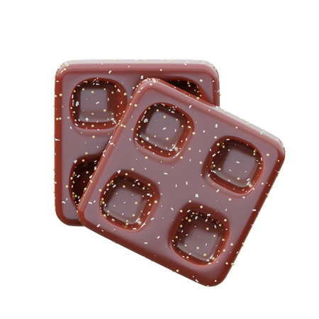 Chocolate  3D Icon