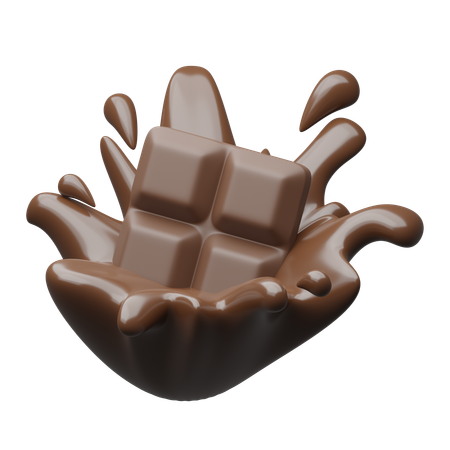 Chocolate  3D Icon