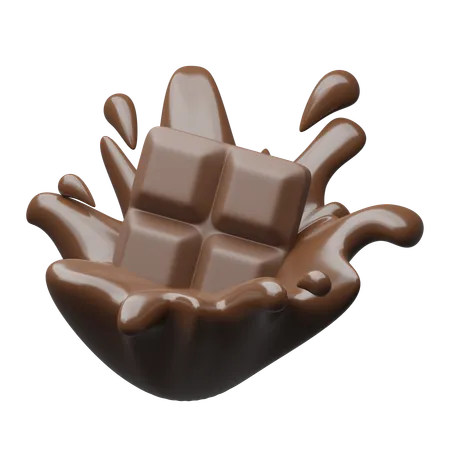 Chocolate  3D Icon