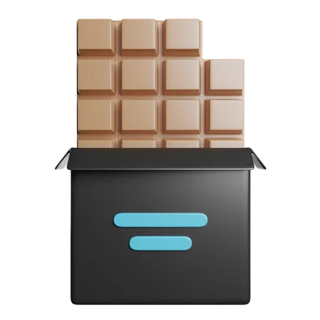 Chocolate  3D Icon