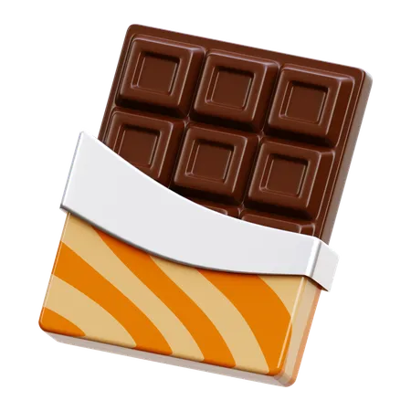 Chocolate  3D Icon