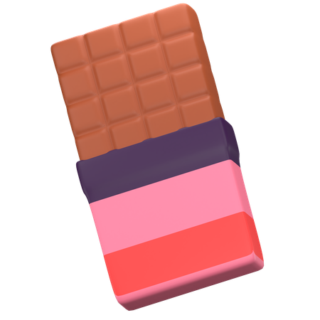 Chocolate  3D Icon