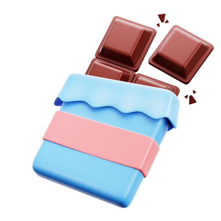 Chocolate  3D Icon