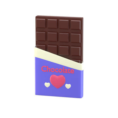 Chocolate  3D Illustration