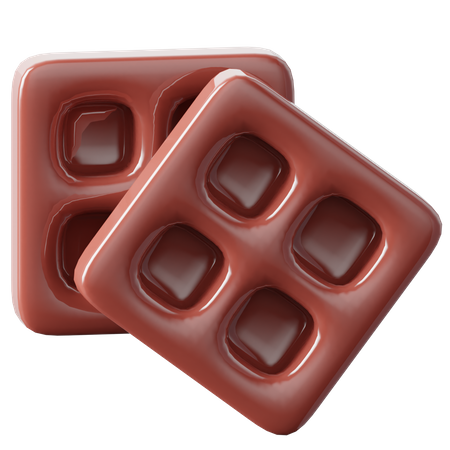 Chocolate 3D Icon
