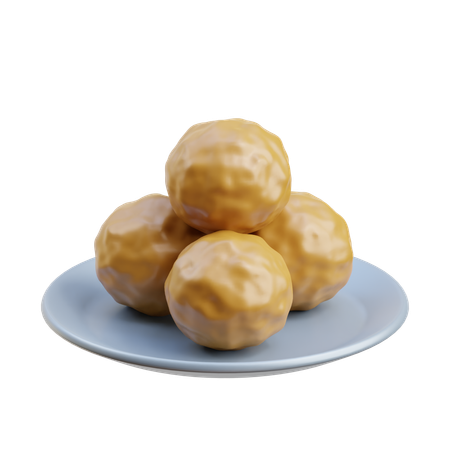 Chocolate balls  3D Icon