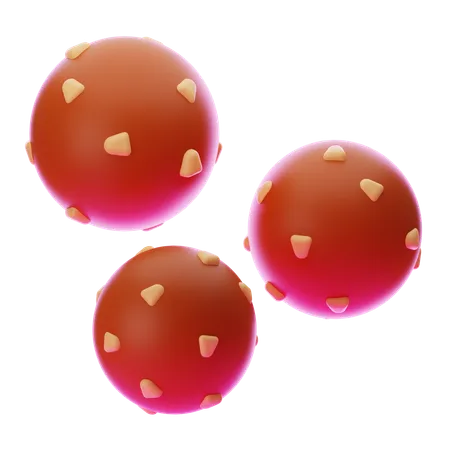 Chocolate Balls  3D Icon