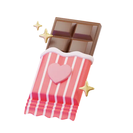 Chocolate bar  3D Icon