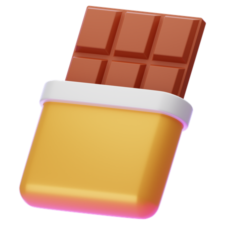 CHOCOLATE BAR  3D Icon