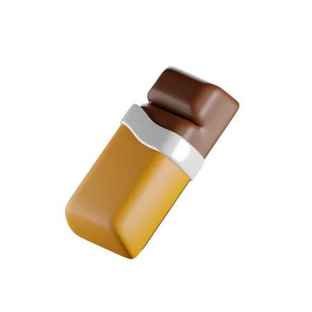 Choco Bar 3 D Render Isolated Images 3D Icon