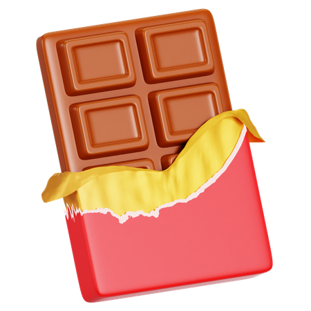 Chocolate bar  3D Icon