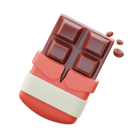 チョコレートバー  3D Icon