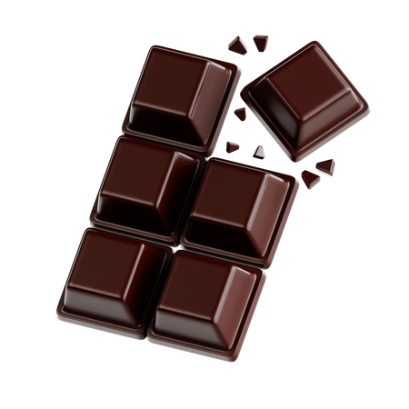 Chocolate Bar  3D Icon