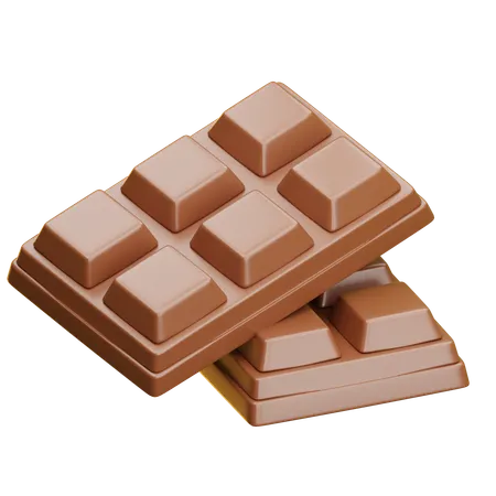 Chocolate Bar  3D Icon