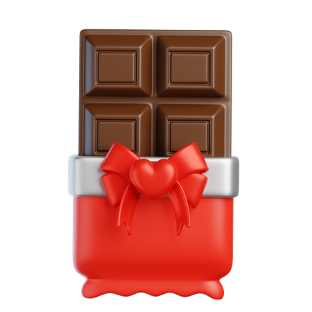 Chocolate Bar  3D Icon