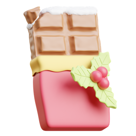 Chocolate Bar  3D Icon
