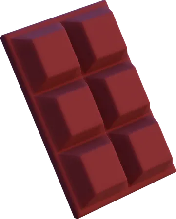 Chocolate Bar  3D Icon
