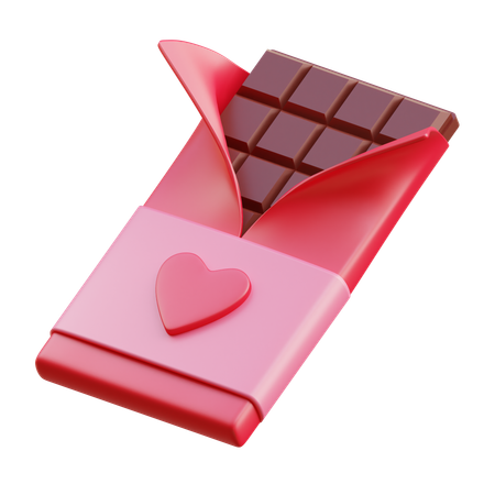 Chocolate Bar  3D Icon