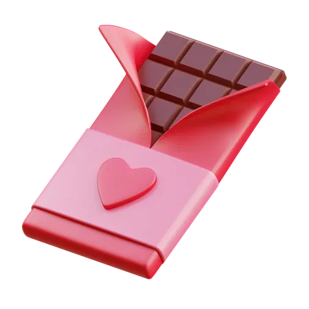 Chocolate Bar  3D Icon