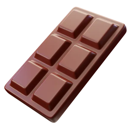 Chocolate Bar  3D Icon