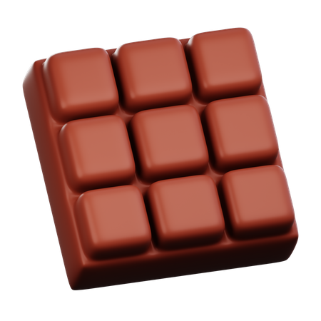 Chocolate Bar  3D Icon