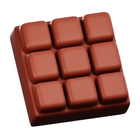 Chocolate Bar  3D Icon