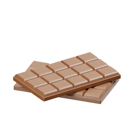 Chocolate Bar  3D Icon